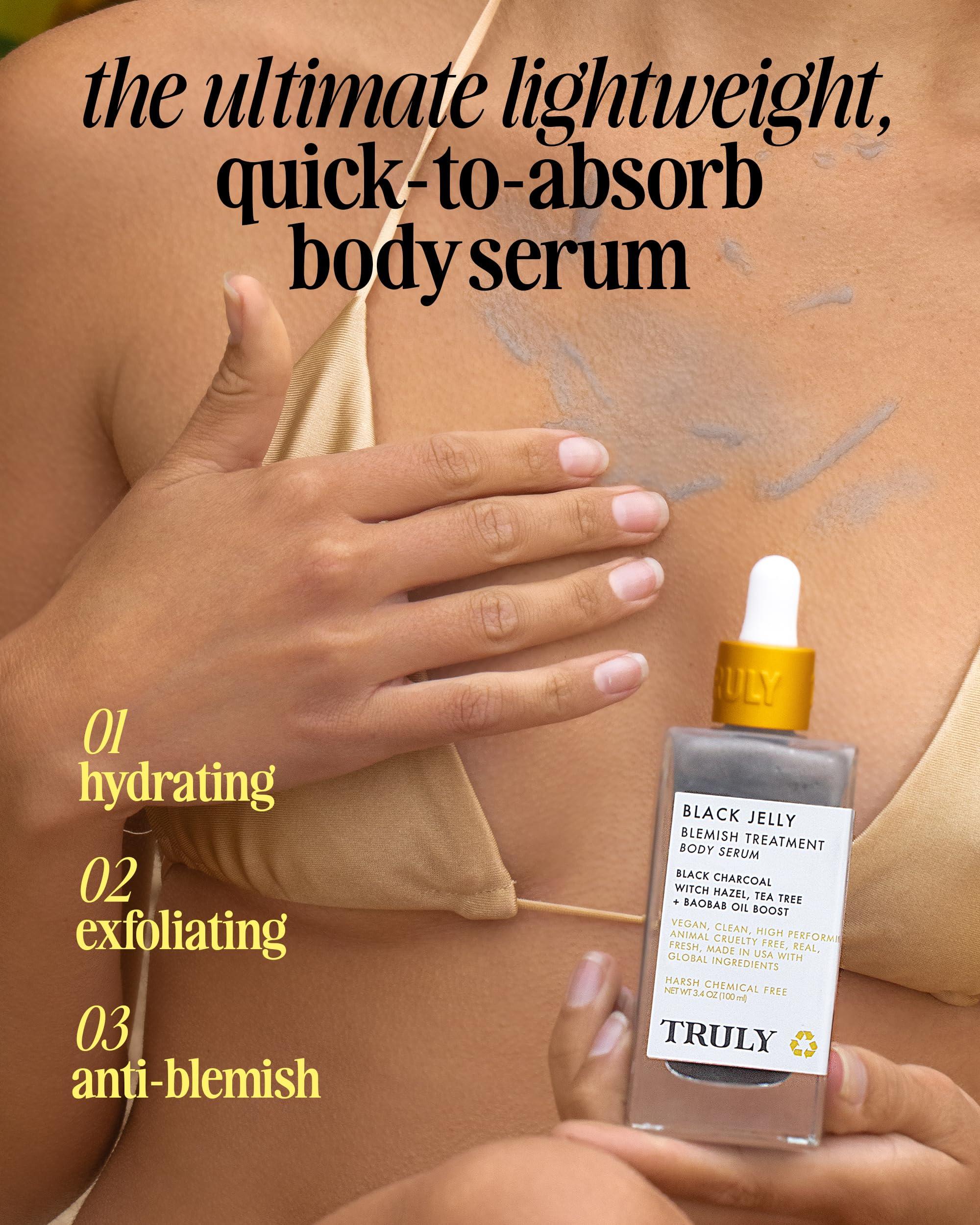 Truly Truly Beauty Black Jelly Blemish Treatment Body Serum 3.1 OZ