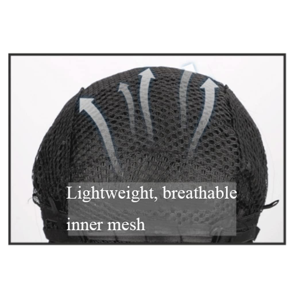 SOBOUR Heat Resistant Fashion Hot Mens Wigs Natural Slight Wave Mullet Wigs For Men Fluffy Soft Synthetic Heat Resistant Full Wigs For Daily Wear Synthetic