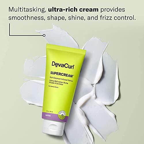 DevaCurl DevaCurl SuperCream Rich Coconut-Infused Definer, 3 fl. oz.