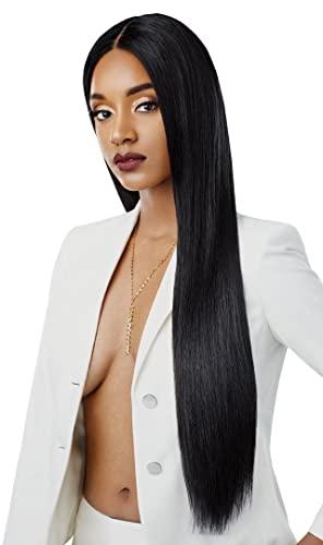 Outre Outre Luxeline Straight Style Unprocessed Human Hair Weaves - NATURAL STRAIGHT 26 Inch (NBRN)
