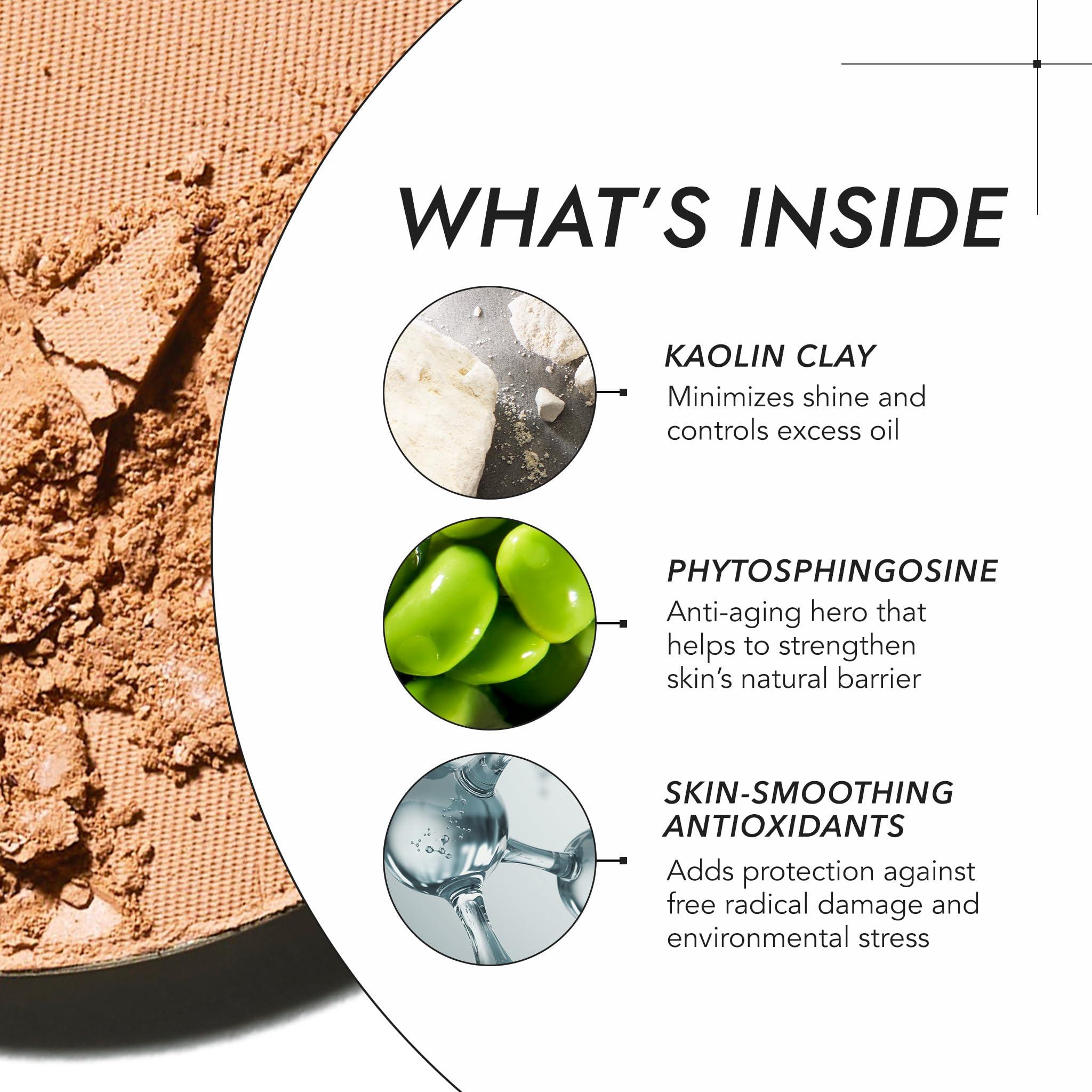 Cover FX COVER FX Pressed Mineral Foundation - Shade M4 - Weightless Powder Foundation - Buildable Light to Full Coverage - Matte Finish - All Skin Types