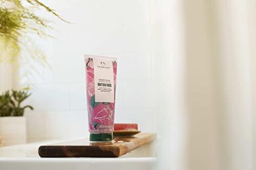 The Body Shop The Body Shop British Rose Shower Scrub - Soft & Smooth Exfoliation For Normal Skin - Vegan - 6.75 Fl Oz