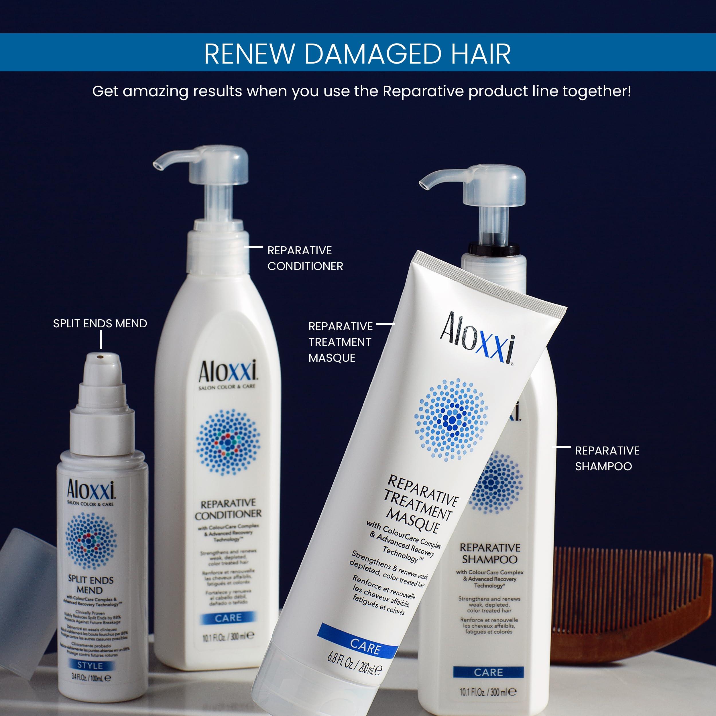 ALOXXI ALOXXI Reparative Hair Repair Conditioner with Amino Acid, Peptide & Keratin using ColourCare Complex & Advanced Recover Technology - Safe for Color Treated Hair, 33.8 Fl Oz