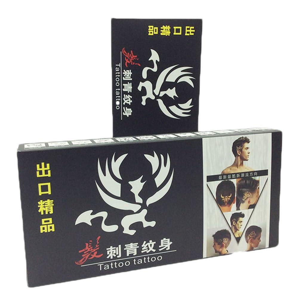 Beaupretty 1 Hair Stencils Hair Cutting Tools Hair templates Plastic Pattern Temporary Fashion Hair Styling Pattern Professional Hair Cutting kit Men Tools Seal Man Major