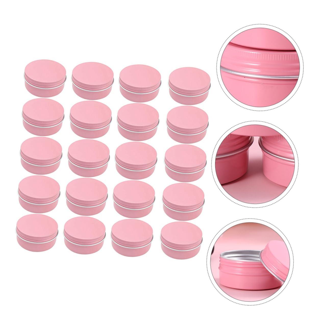 NOLITOY NOLITOY 20Pcs 50ml Makeup Cream Pots Travel Cosmetic Containers for Lotion and Sample Cream Versatile Jars for Jewelry and Earrings Storage