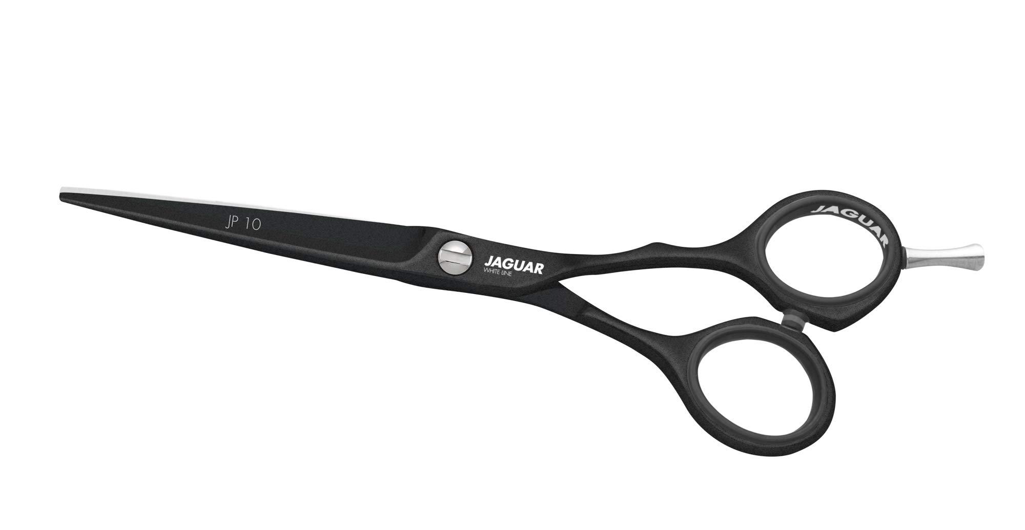 JAGUAR Jaguar Offset Hair Cutting Scissors White Line JP 10 BLACK 46575-1 - 5.75 Inches