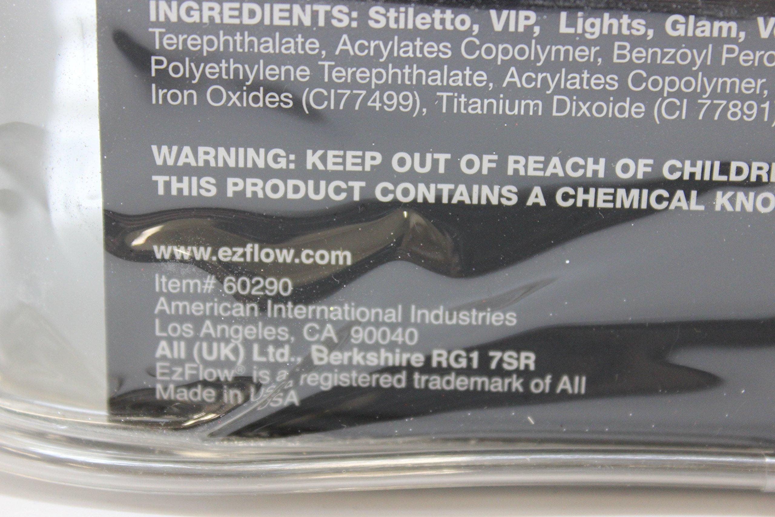 EzFlow EzFlow Boogie Nights Glitter Acrylics - Nightlife Collection - 7g / 0.25oz each