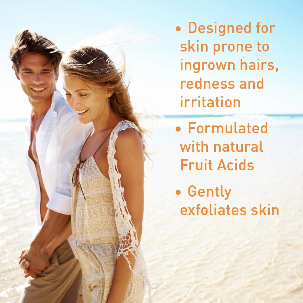 Bump eRaiser Bump Eraiser Concentrated Ingrown Hair Serum 4.2 fl oz for Ingrown Hair Treatment, Razor Burns and Razor Bumps