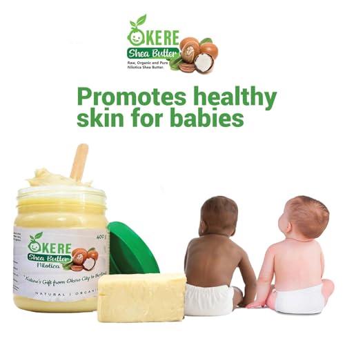 Okere Shea Butter Okere Nilotica Shea Butter | Raw & Pure from Uganda | 4 oz Jar
