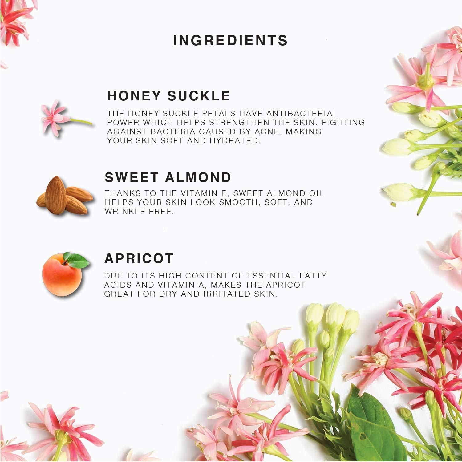 Provence Beauty Rose Multi-Use Oil for Face, Body and Hair - Organic Blend of Apricot, Vitamin E - Honey Suckle Jasmine Multi-Use Oil for Face, Body & Hair