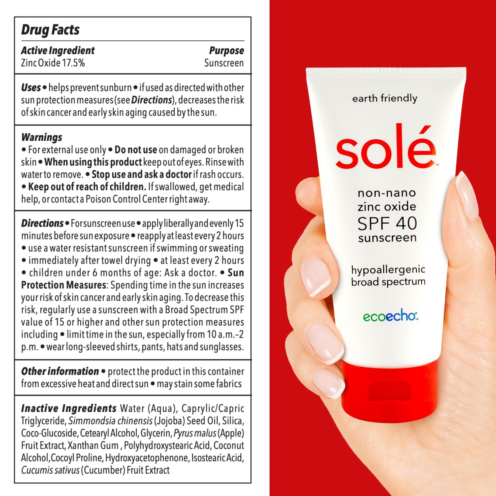 ANDREW LESSMAN ANDREW LESSMAN Sol Sunscreen SPF 40 4 Ounce Lotion - Natural Mineral-Based Zinc Oxide Sunscreen. Hypoallergenic, Non-Comedogenic, Powerful SPF 40 Protection. No Synthetic Chemicals or Additives.