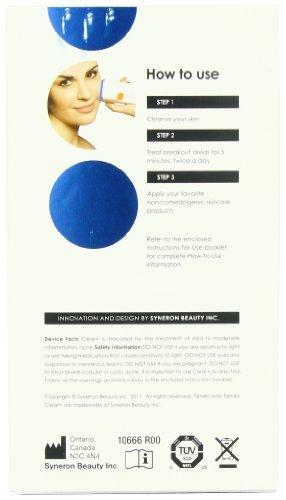 Homedics TANDA Clear Plus Professional Acne Clearing Solution Device