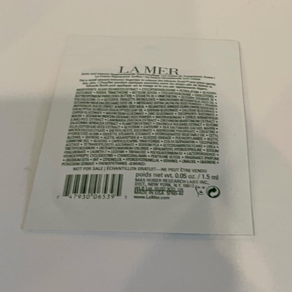 La Mer La Mer The Moisturizing Soft Cream Sample Packet 1.5ml x 3 / total 4.5ml (Set of 3)