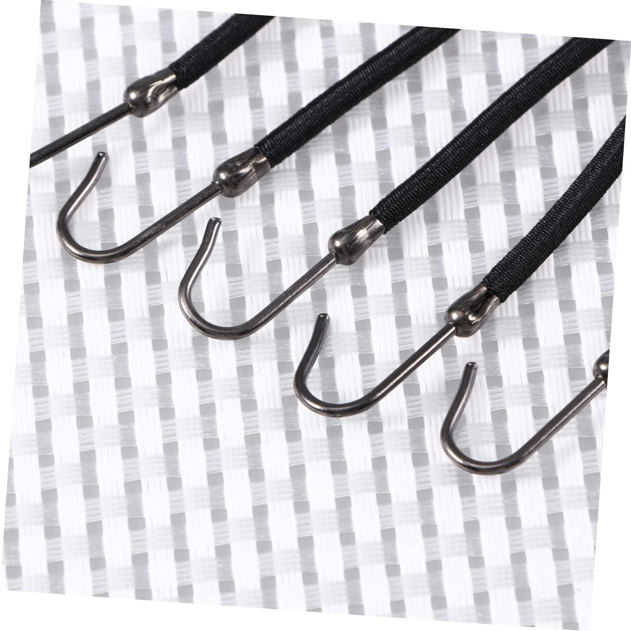 BELLIFFY BELLIFFY 20pcs Ponytail Holder Hooks Barrettes Scrunchies Hair Headband Dreadlocks High Ponytail Holder Small Shampoos Dreadlock Accessories Ponytail Holders Ponytail Hooks Tie Puff Black