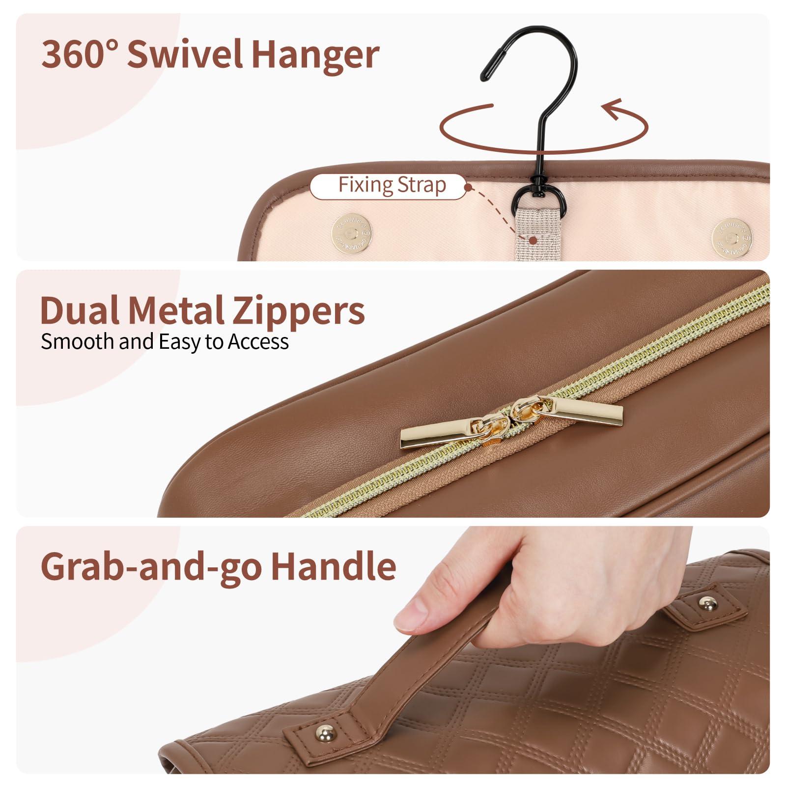 PACKISM PACKISM Hanging Travel Toiletry Bag and TSA Approved Clear Bag, Bundle Sales