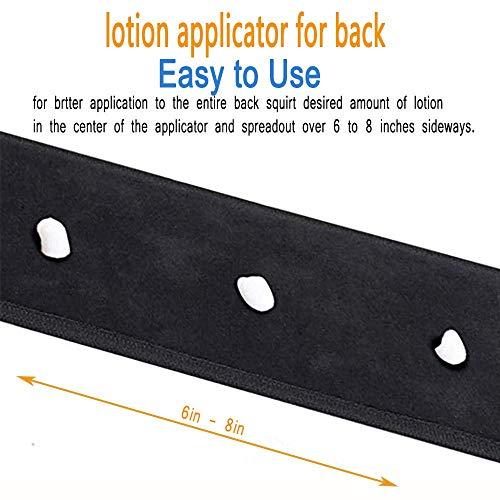 ANSPHIE STEUGO Tanning Back Lotion Applicators - Apply Lotion To Back Easily, Back Buddy Lotion Applicator For Back Self Applicator, Work With Self Tanning Mitt, Non- Absorbent Band