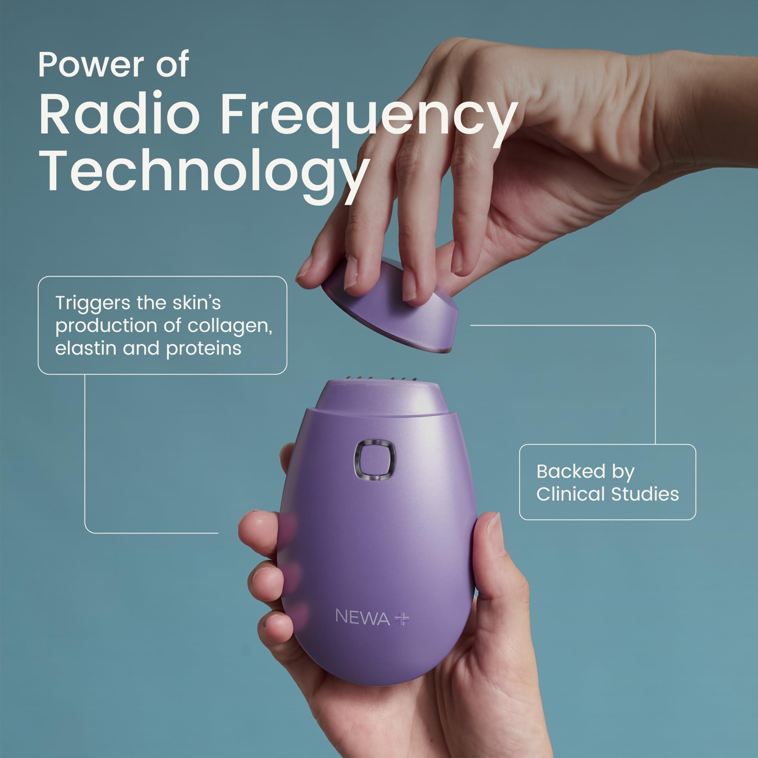 Newa NEWA Classic Skin Care System Anti-Aging Facial Treatment Skin Tightening Technology for Home Use. Boost Oxygen, Increase Collage, Reduces Wrinkles (Include 1 Gel Pack) (Pink Classic.)