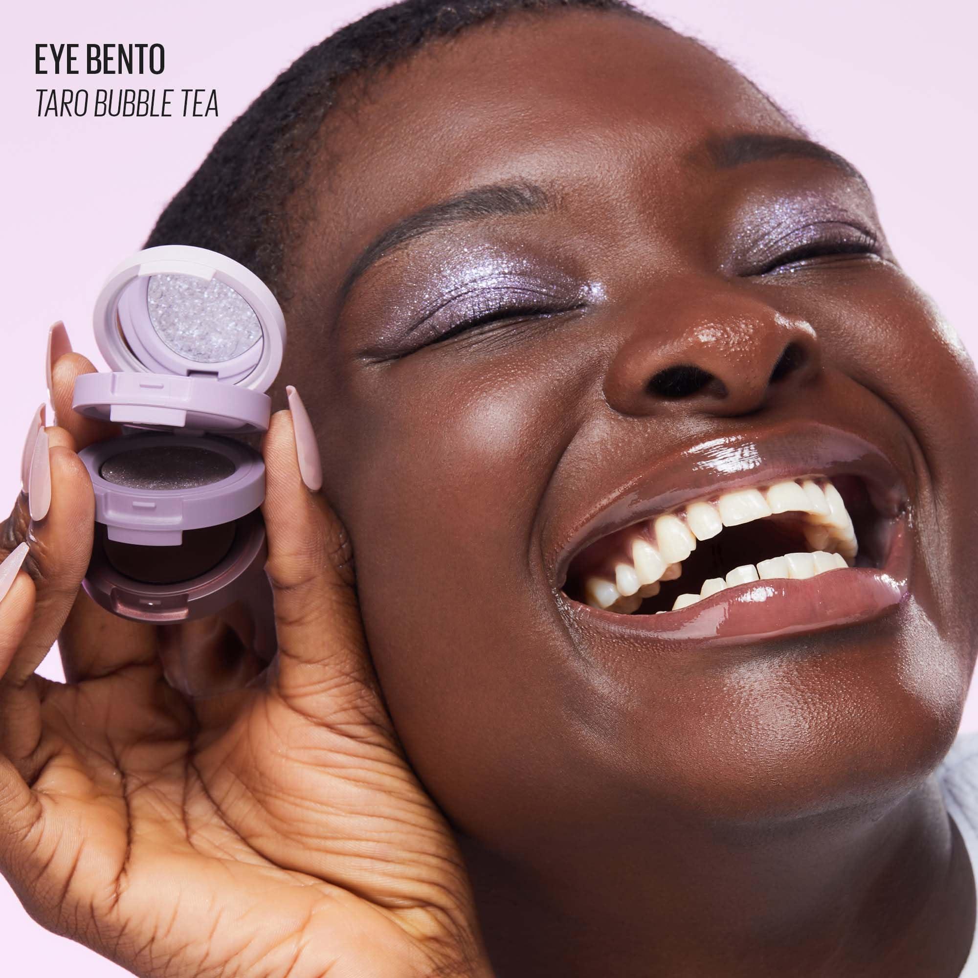 Kaja KAJA Beauty Bento Collection | Glitter + Shimmer + Matte | 20 Taro Bubble Tea - Mute Lavender | 2019 Best of Beauty Award in Glitter