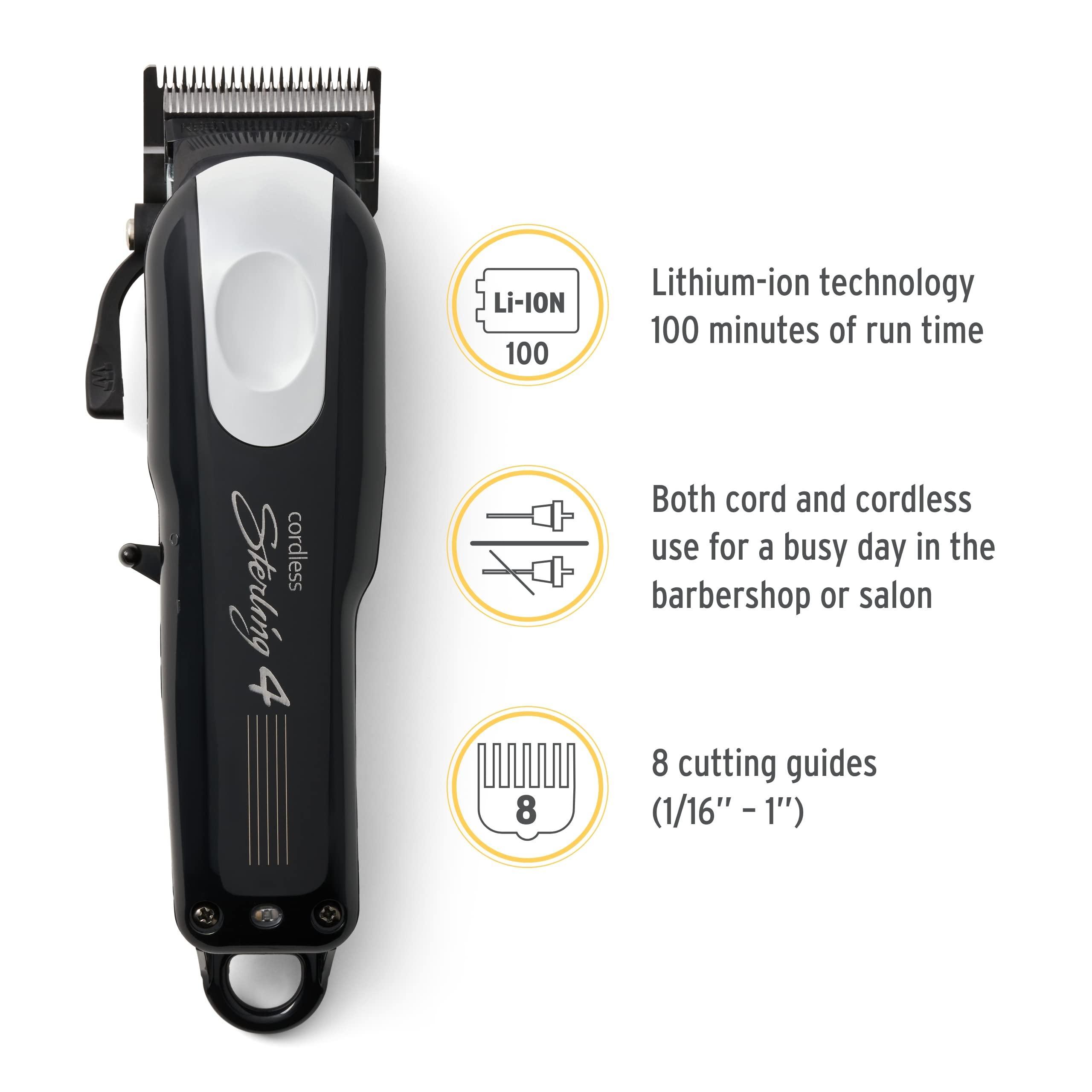 Wahl Professional Wahl Professional - Sterling 4 Cordless Hair Clipper and Sterling Mag Trimmer Set - Barber-Quality Hair Cutting Tools
