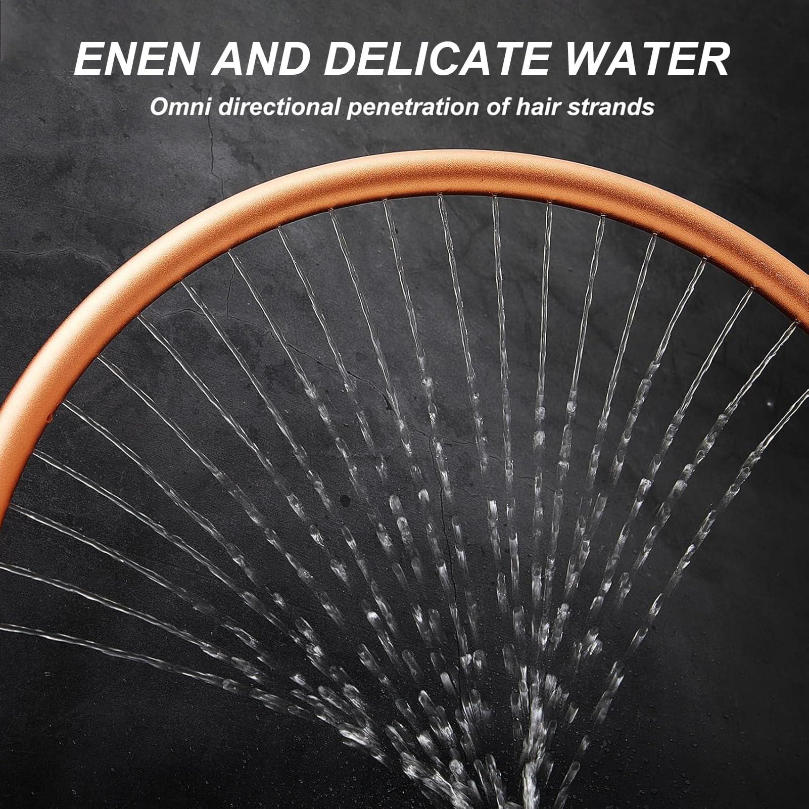 OUOQNUE OUOQNUE Water Circulation Rack, Portable Head Spa Equipment Frame Waterfall, 180Water Circulation Design, Head Spa Water Outlet, with Pump Salon Shower Head