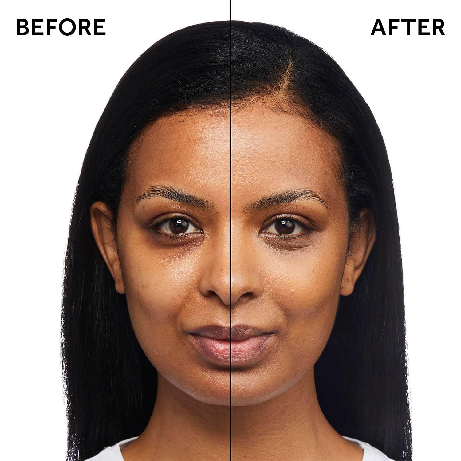 No.7 No7 Lift & Luminate Triple Action Serum Foundation - Deep Honey - Liquid Foundation Makeup with SPF 15 for Dewy, Glowy Base - Radiant Serum Foundation for Mature Skin (30ml)