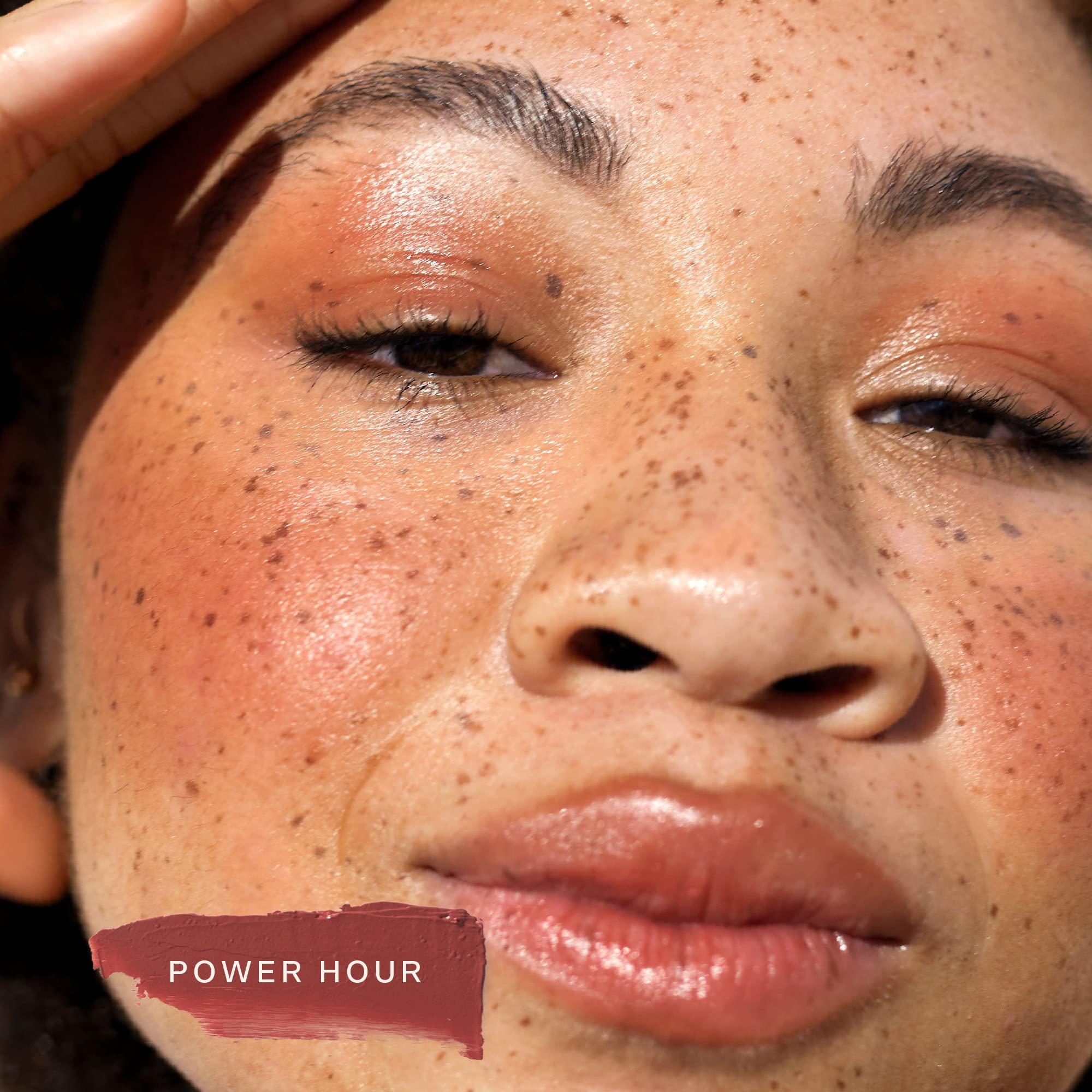 Tower 28 Tower 28 Beauty BeachPlease Cream Blush for Cheeks and Lips - Multi-Purpose Lip and Cheek Tint in Orange Blush - for Sensitive Skin Color POWER HOUR, Luminous Finish