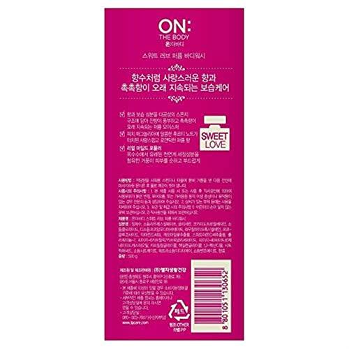 On:the Body [LG] ON THE BODY Perfume Body Wash (Sweet Love) 500g