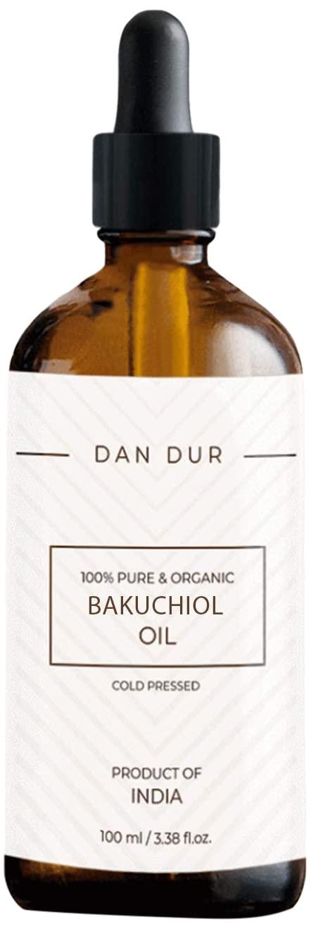 Dan-Dur Dan-Dur Bakuchiol Oil For Skin Care, Anti-Aging, Anti-Wrinkles, 100% Pure and Organic, Cold-Pressed (1.01 fl.oz.)