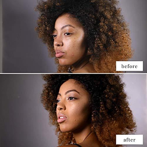 Elizabeth Mott Elizabeth Mott Show Me Your Glow Shimmer Shadow and Highlighter Makeup - Natural Face Glow Makeup - Cruelty Free and Paraben Free - Illuminating Pearl Highlight - Compact Powder Highlighter (10g)