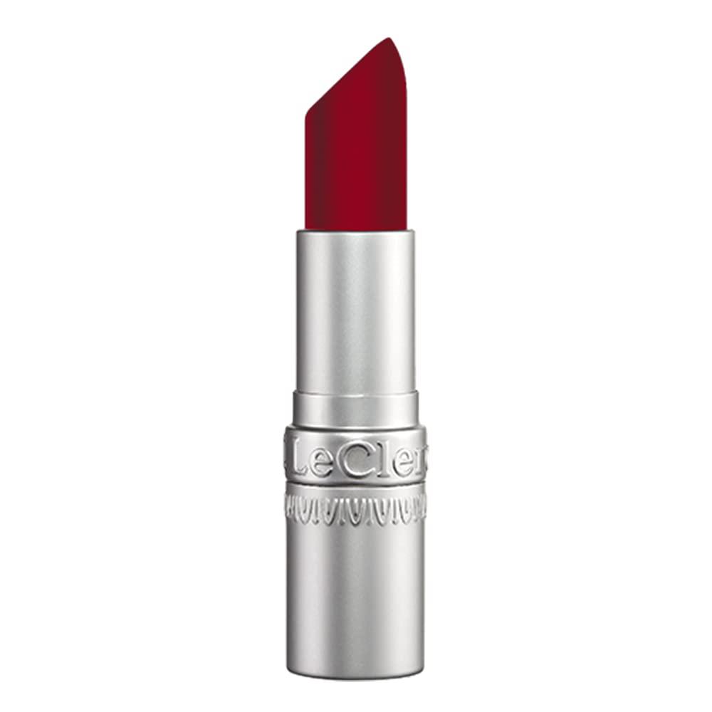 T. LeClerc PARIS 1881 T. Leclerc Satin Lipstick - Intense Lustrous Moisturizing Creamy Formula High Impact Color Pigment Long Lasting Face Makeup Red Lip Cream Hydrating Conditioning Stick Balm Made In France (Royal)