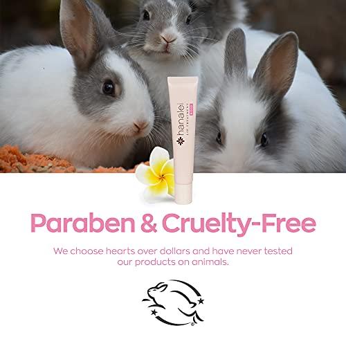 Hanalei Hanalei Cruelty-Free & Paraben-Free Lip Treatment to Soothe Dry Lips  Made with Kukui Oil, Shea Butter, Grapeseed Oil  Restores Dry Lips - Made in USA  Rose Tint  Full Size, 15g