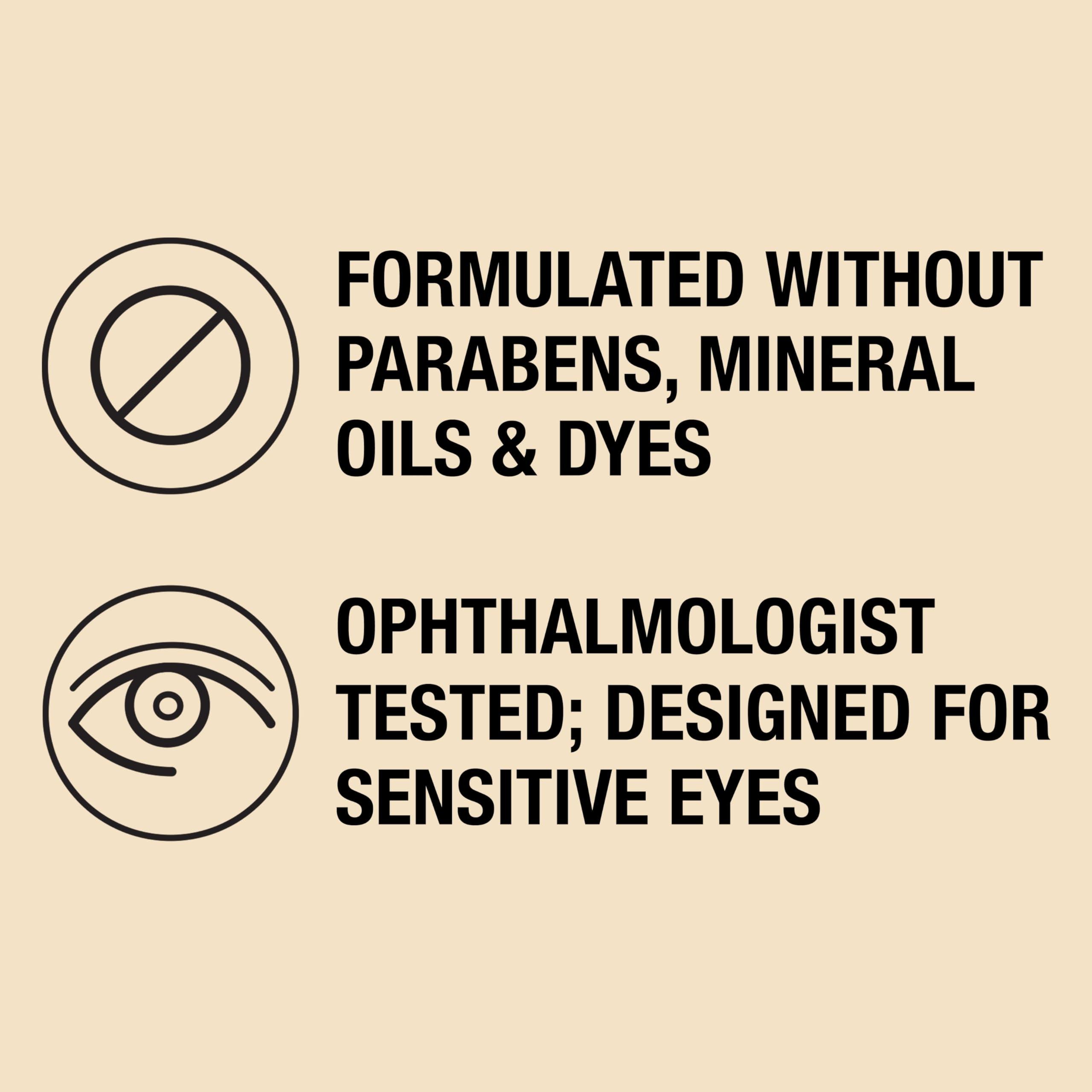 Neutrogena Neutrogena Healthy Definition Mascara, Eyelash Mascara Defines, Lifts, Curls, Lengthens & Volumizes Lashes, Dual-Sided Mascara Comb + Brush for Natural Application, Carbon Black, 0.27 oz