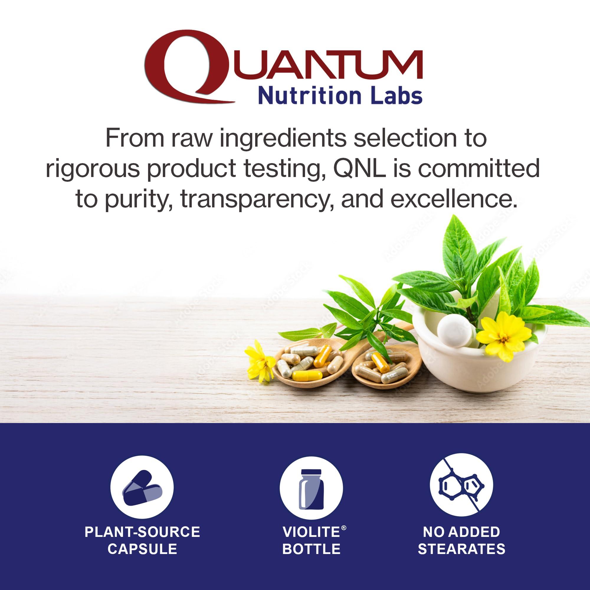 Quantum Nutrition Quantum Nutrition Labs Hair Skin and Nails - Keratin Supplement, Hair Growth Supplement for Women & Men with Magnesium, Calcium, Beauty from Within for Hair, Skin and Nails - 60 Vegetarian Capsules