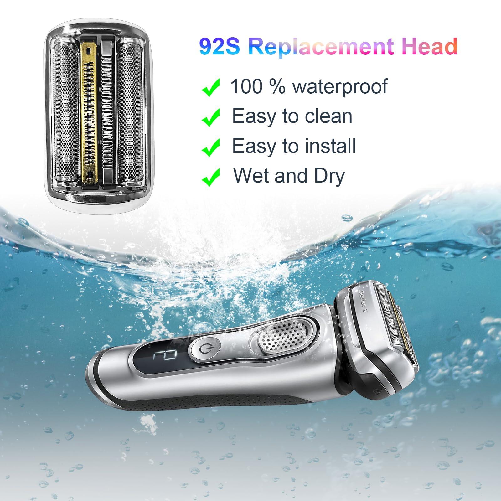 COSYONALL 92S Series 9 Replacement Head Compatible with Braun Series 9 Replacement Heads,for Series 9 Electric Razors 290cc, 9291cc, 9370cc, 9293s, 9385cc, 9390cc, 9330s, 9296cc Shavers