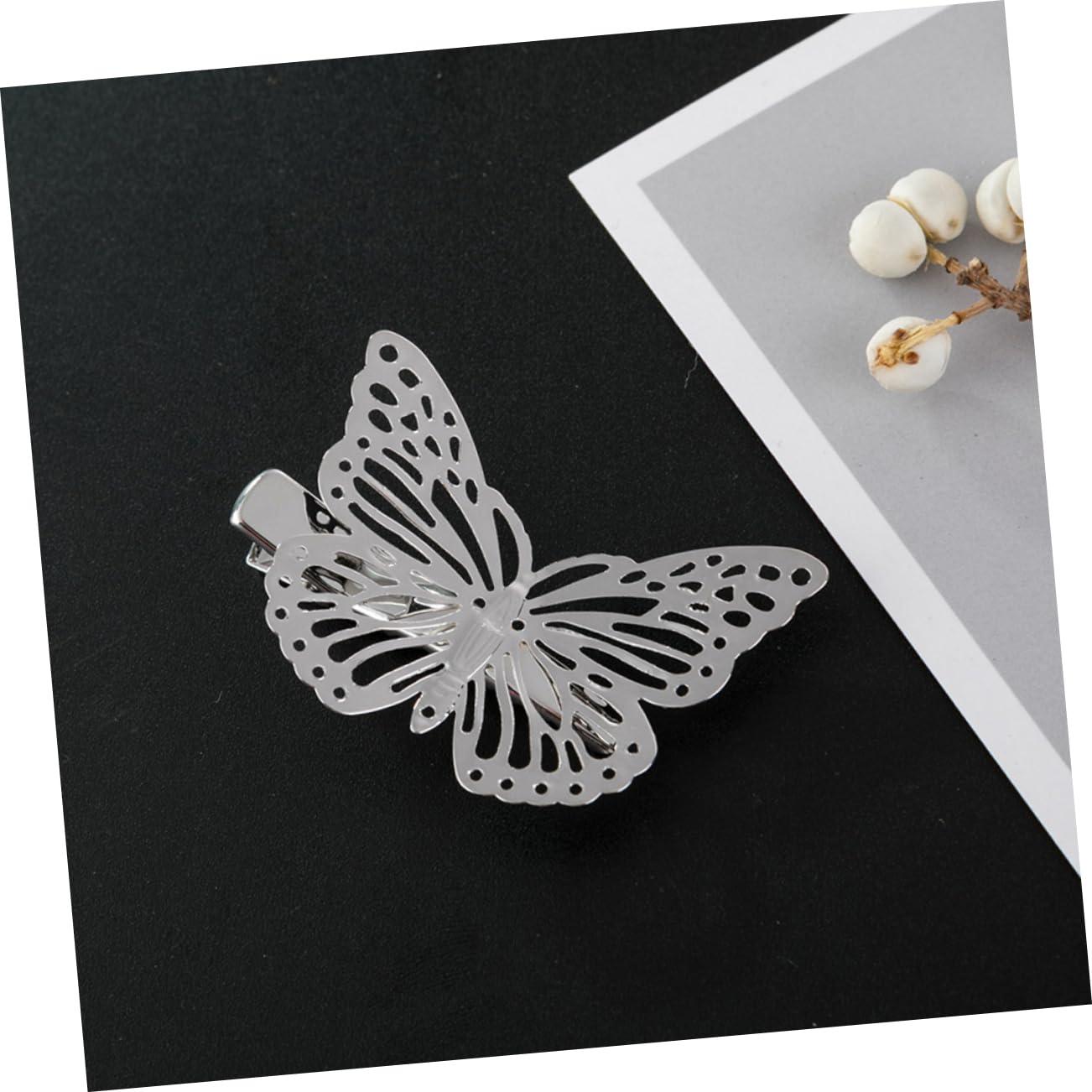 Cinaci Cinaci 8 Pieces Silky Satin Big Hair Bows for Women Girls Teens, Fancy Long Tail Bow Hair Clips French Hair Barrettes Hair Accessories