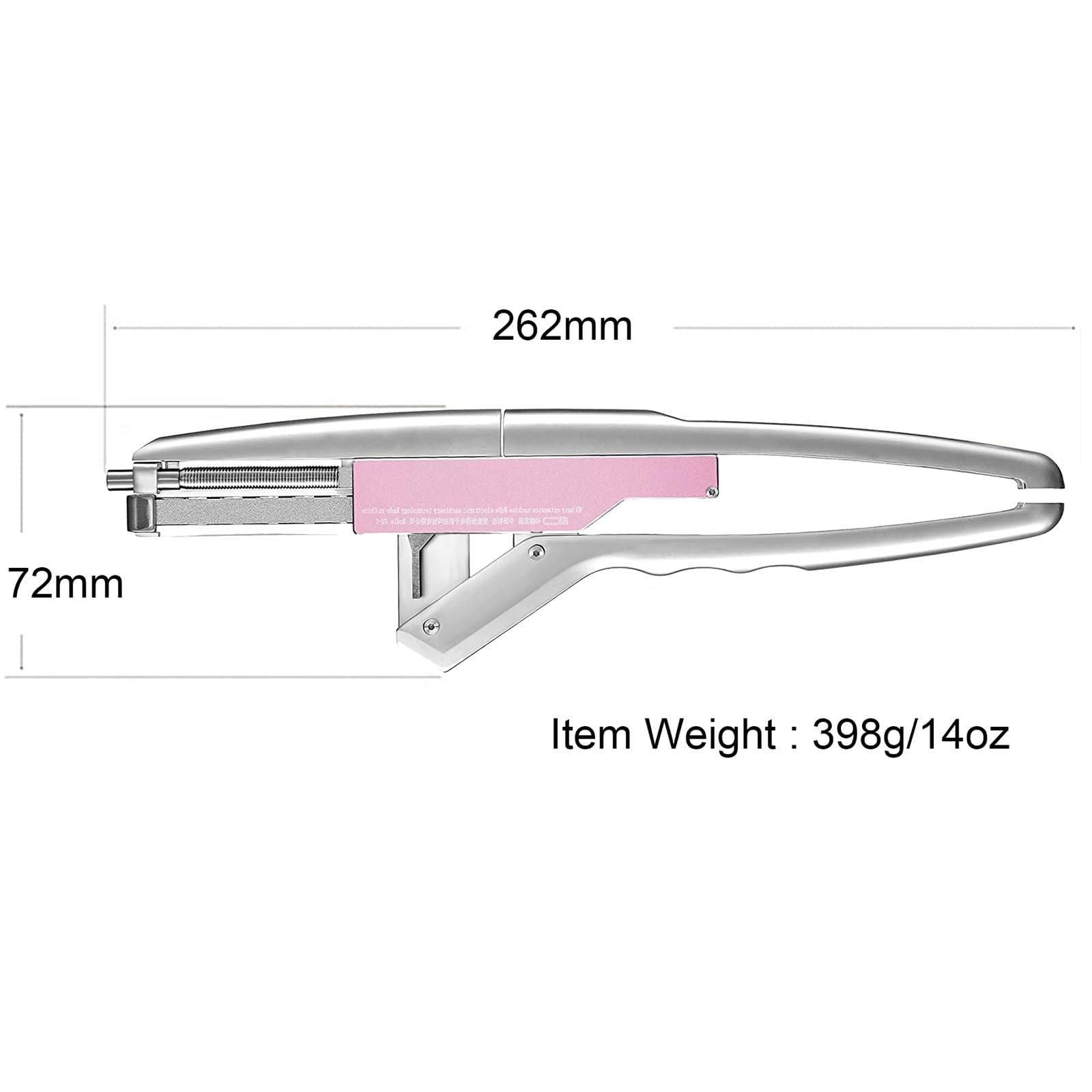 NYMFEA 6d Hair Extension Machine Kit/Hair Extension Gun Professional Equipment/5-Pin Invisible Seamless Hair Extension for Salon Human Hair