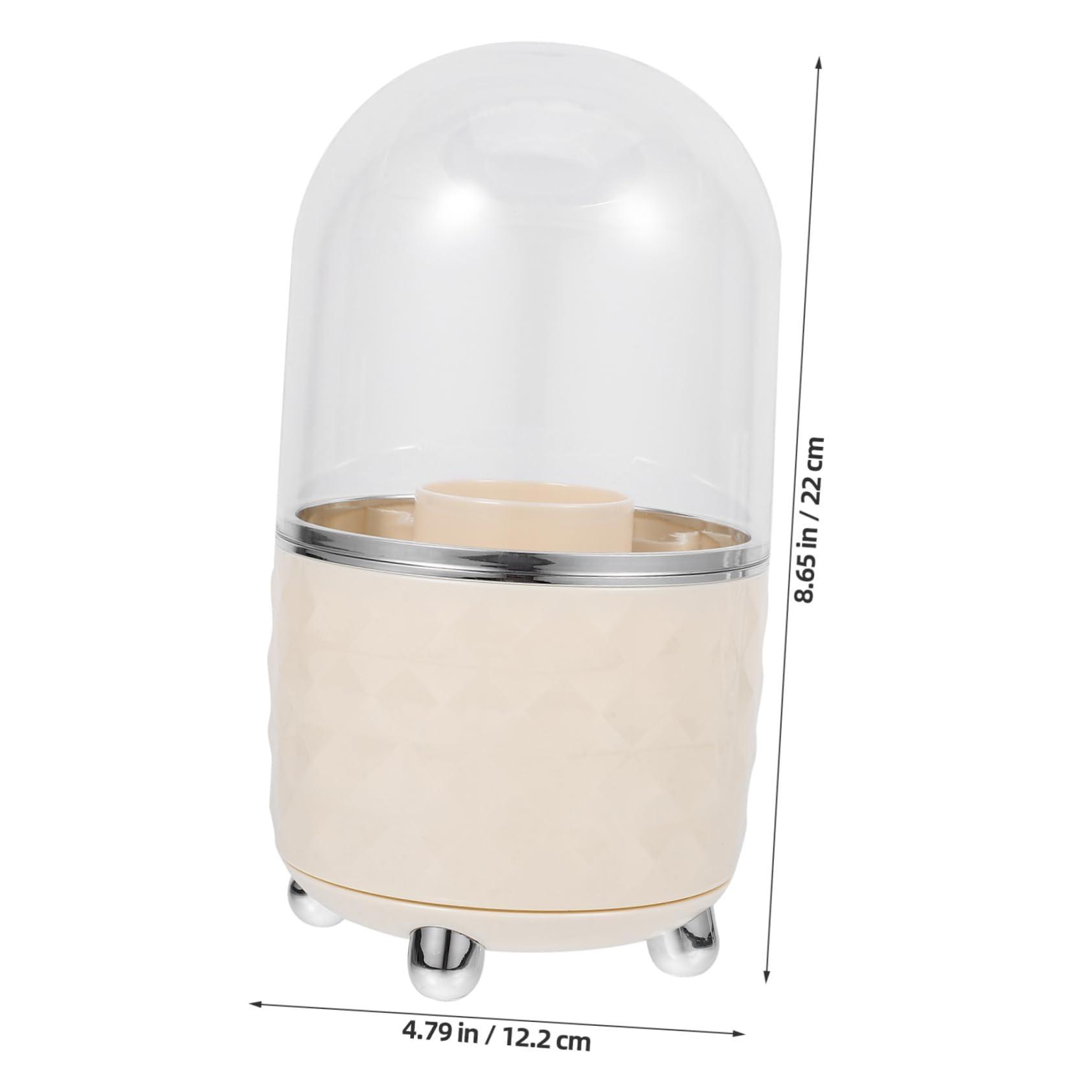 CAXUSD CAXUSD 360 Covered Makeup Brush Cup with Lid Makeup Organizer with Lid The Pet Makeup Organizer Brush Makeup Organizer