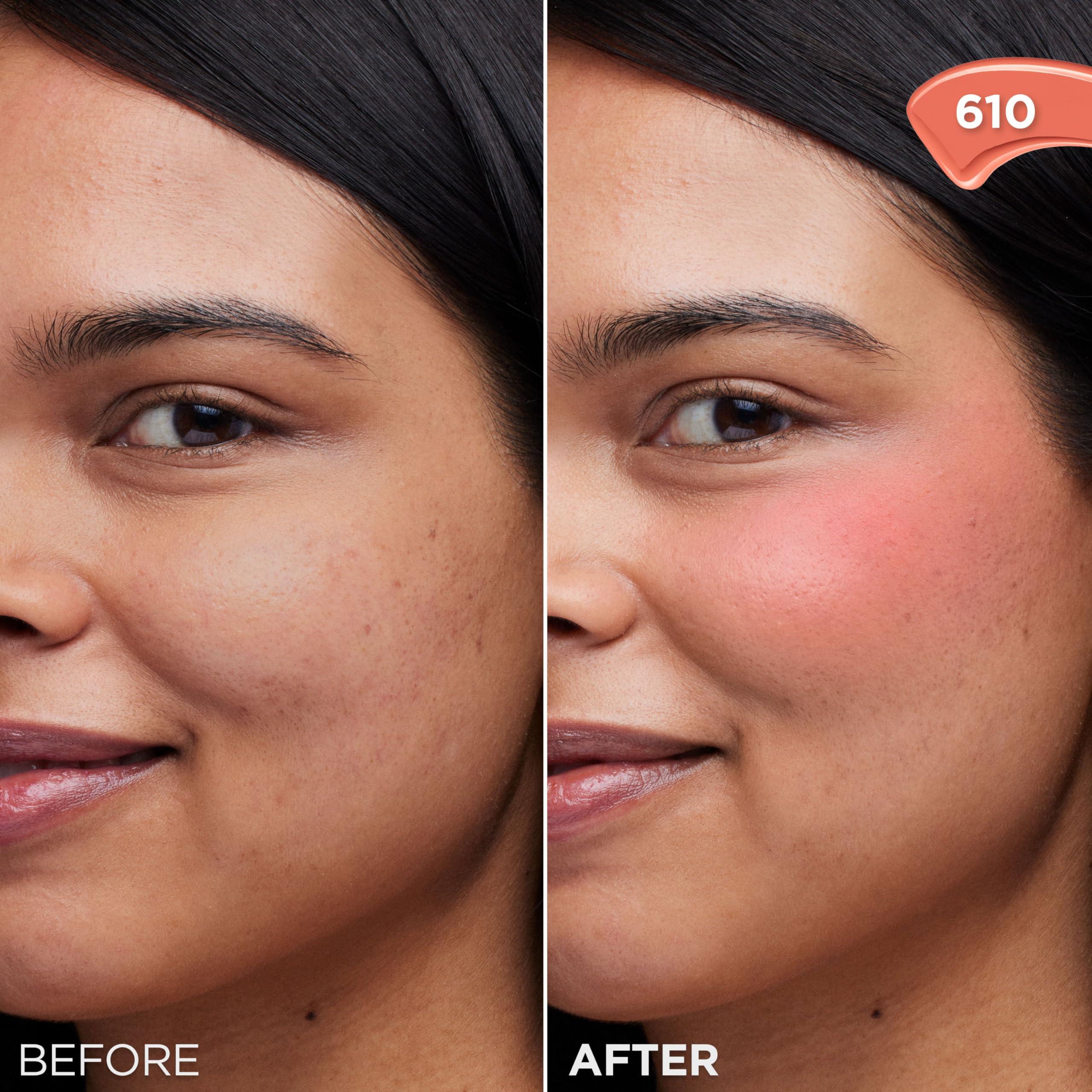 LOral Paris L\'Oreal Paris True Match Lumi Le Liquid Blush, Intense Lightweight Blush Formula With Liquid Pigments, Dewy Rich Coral, 0.33 Fl Oz