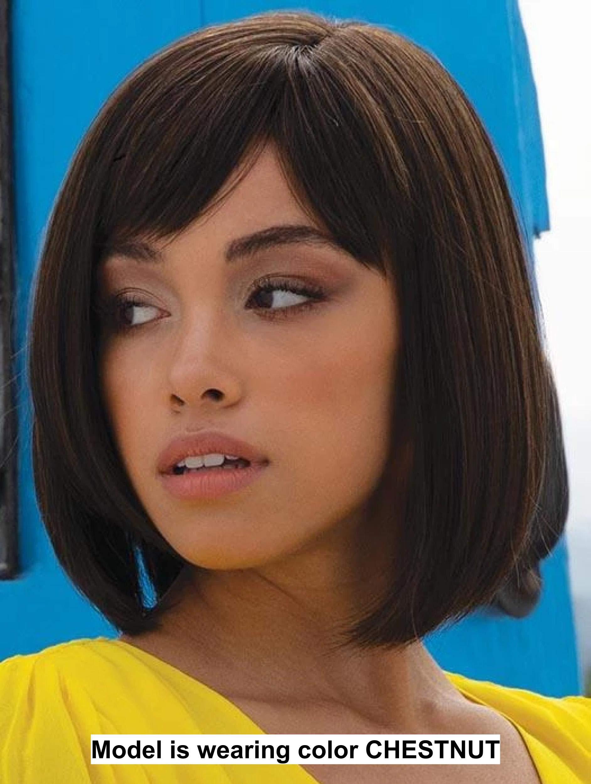 Rene of Paris & Christy's Wigs Bundle - 4 Items: Petite Portia Wig by Rene of Paris, Christy's Wigs Q & A Booklet, BeautiMark Synthetic Shampoo & Wide Tooth Comb - Color: Java Blast