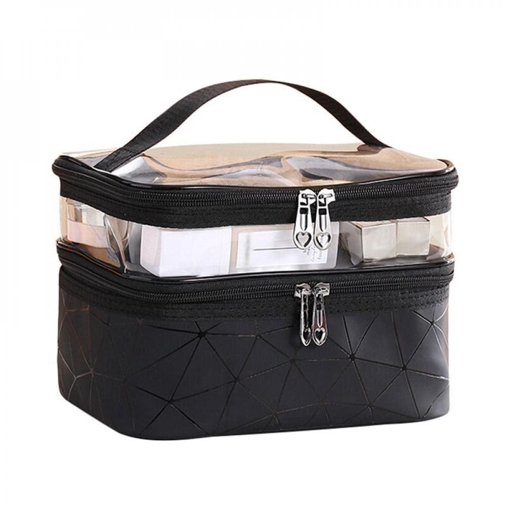 GYORI GYORI Makeup Bag,Large Travel Makeup Bag Organizer Cosmetic Bags for Women Washable Make Up Bag Makeup Organizer Case with Dividers - Large