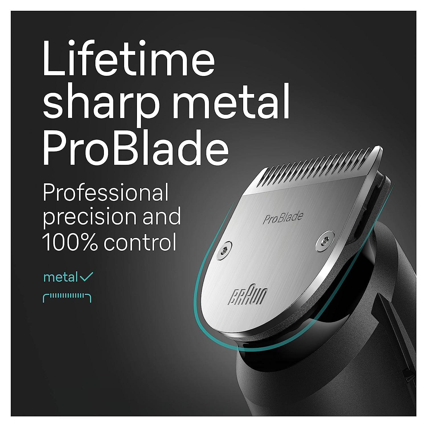 Braun All-in-One Style Kit Series 9 9440, Shaving Kit with 13-in-1 Trimmer for Beard, Body, Manscaping, Hair Clippers & More, Holiday Gifts for Men