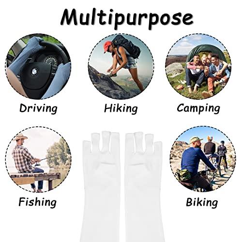 SIUSIO SIUSIO Anti UV Shield Glove - UV Protective Sleeves Fingerless Glove for Gel Manicures protect Hands from LED Lamps Nail Dryer Professional Protection Tool for Skin Care Nail Art