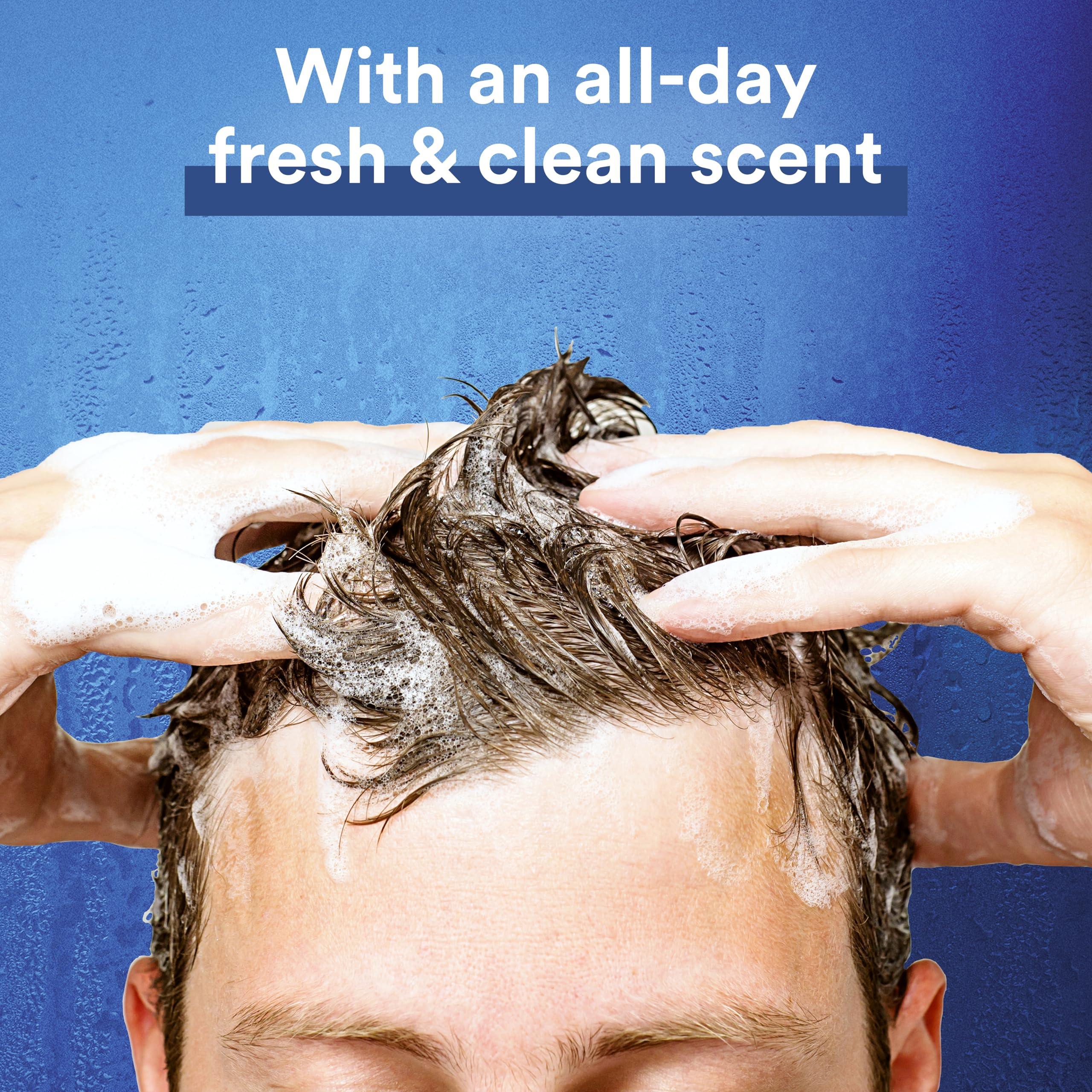 Suave Suave Men Shampoo Conditioner Bodywash 3 in 1 Charcoal &Warm Ginger to Cleanse and Nourish Hair and Skin, 40 oz Pack of 3