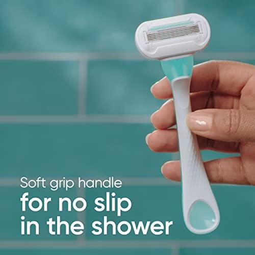 Gillette Venus Gillette Venus Extra Smooth Sensitive Disposable Razors for Women with Sensitive Skin, 2 Count