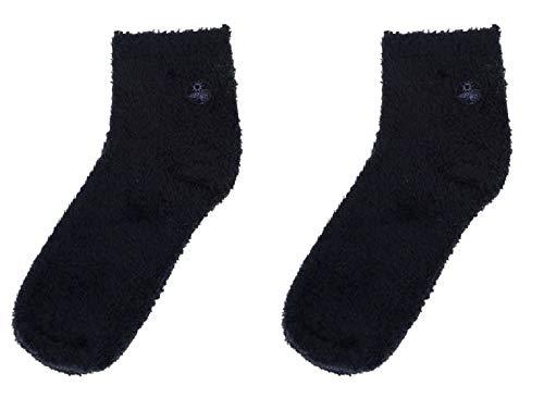 Earth Therapeutics Earth Therapeutics Aloe Socks - Black (2 Pack)