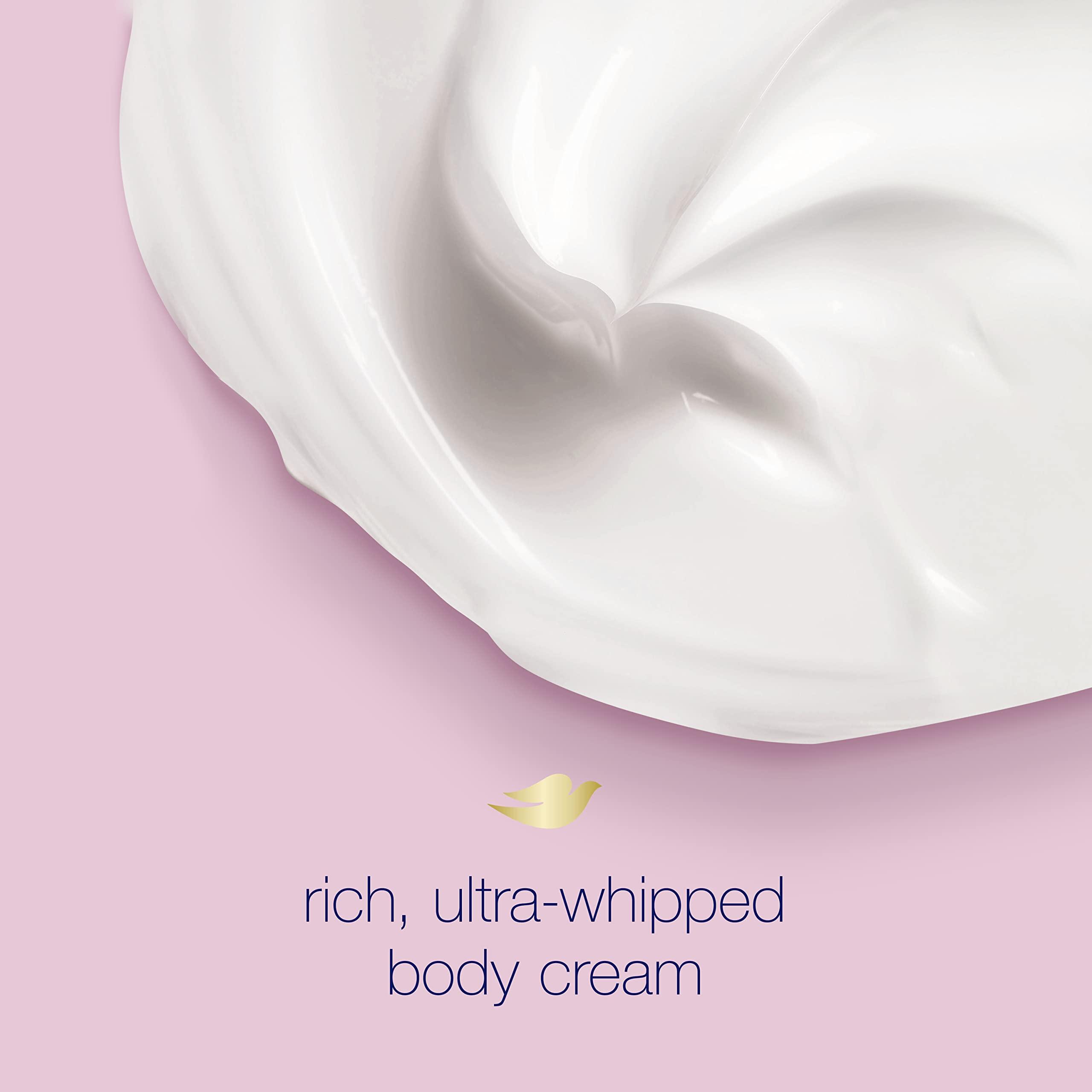 Dove Dove Whipped Body Cream Dry Skin Moisturizer Pomegranate and Shea Butter Nourishes Skin Deeply 10 oz 3 Count