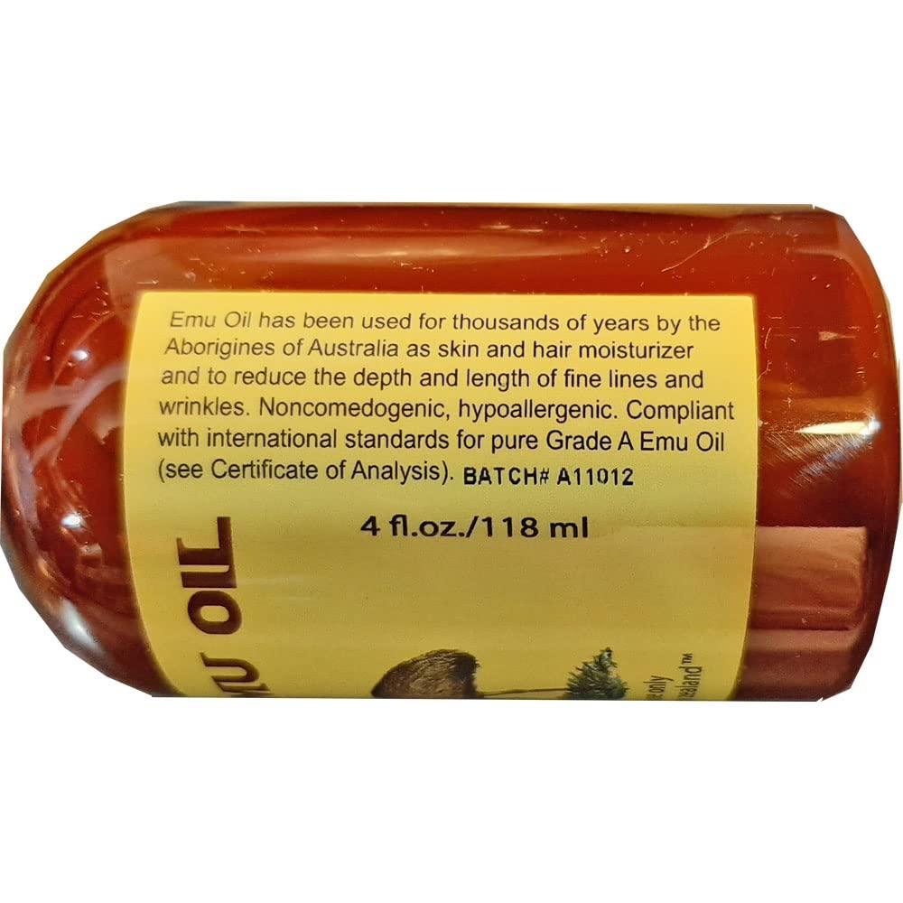 Naturals New Zealand Naturals New Zealand Emu Oil Pure Premium Golden 4 Ounces