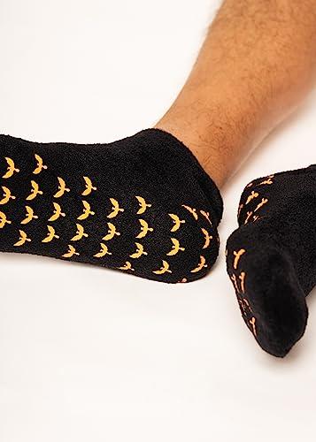 Phoenix Foot Peel Moisturizing Gel Socks for Men - Extra Large - 2 Pairs - with Shea Butter - Paraben Free - Reuseable Moisturizing Socks - Phoenix Foot Peel