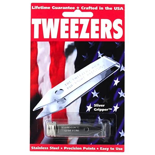 Sliver Gripper 2 Pack Uncle Bill's 19074 Sliver Gripper Tweezers