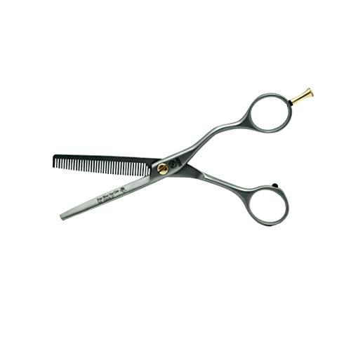Amelia Beauty Products NTS Solingen 725-6.0, Ergo Silver Star Thinning Shear - Size 6.0"